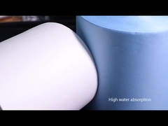 500pcs ইন্ডাস্ট্রিয়াল ভিসকস ড্রাই ওয়াইপস 25x37cm পলি সেলুলোজ তেল শোষক ওয়াইপস পেপার রোল